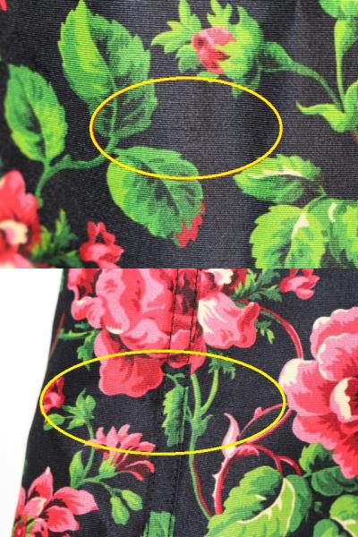 Miu Miu ミュウミュウ ワンピース レディース42 ノースリーブ ブラック レッド 花柄 シルク Mf1449 0 の購入なら 質 の大黒屋 公式