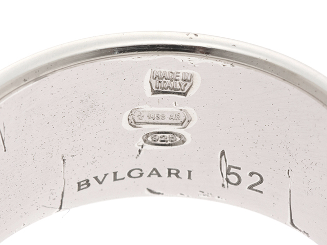 Bvlgari ブルガリ リング 指輪 セーブザチルドレンリング シルバー 52号 474 の購入なら 質 の大黒屋 公式