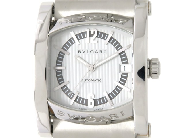 Bvlgari ブルガリ アショーマ メンズ 男性用腕時計 ステンレス 白文字盤 ホワイト オートマチック 44s 474 の購入なら 質 の大黒屋 公式