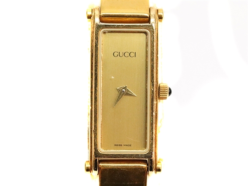 Gucci グッチ 腕時計 クオーツ レディース 1500 Gp 28 0g ゴールド文字盤 471 の購入なら 質 の大黒屋 公式