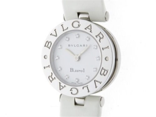 Bvlgari ブルガリ 時計 B Zero1 Bz22s ホワイト文字盤 レディース クオーツ ステンレススチール 革ベルト 0 の購入なら 質 の大黒屋 公式