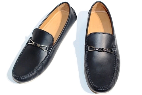 Louis Vuitton ルイヴィトン 革靴 ローファー メンズ9ハーフ 約28 5cm ネイビー レザー 17年 0 の購入なら 質 の大黒屋 公式