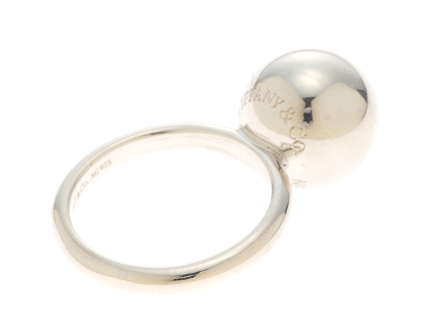 Tiffany Co ティファニー 指輪 リング ハードウェアボールリング Sv スターリングシルバー 10 5号 431 の購入なら 質 の大黒屋 公式