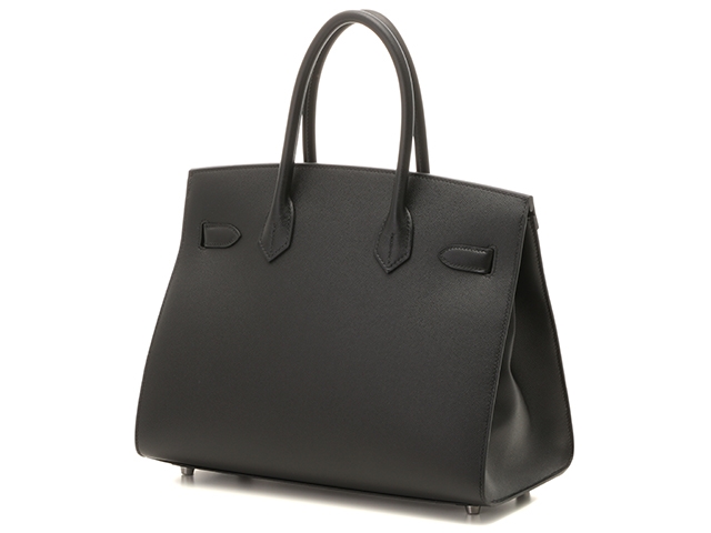 Hermes エルメス ハンドバッグ バーキンセリエ30 ヴォーマダム ブラック シルバー金具 Y刻印 年製 430 の購入なら 質 の大黒屋 公式 Hermes エルメス ハンドバッグ バーキンセリエ30 ヴォーマダム ブラック シルバー金具 Y刻印 年製 430 の購入なら 質 の大黒屋 公式