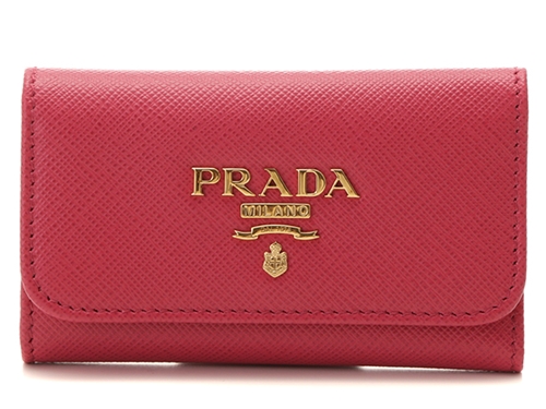 Prada プラダ サイフ 小物 6連キーケース レッド サフィアーノ 1pg222 472 Hgの購入なら 質 の大黒屋 公式