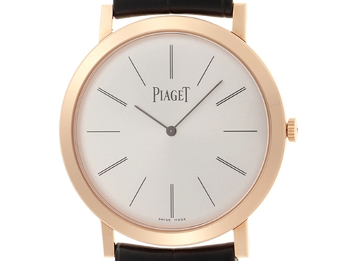 Piaget 時計 ピアジェ アルティプラノ G0a メンズ 手巻き ピンクゴールド Pg 革 430 の購入なら 質 の大黒屋 公式