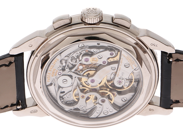 Patek Philippe 時計 パテックフィリップ グランドコンプリケーション 5270g 001 パーペチュアルカレンダー メンズ 手巻き ホワイトゴールド Wg 革 472 の購入なら 質 の大黒屋 公式