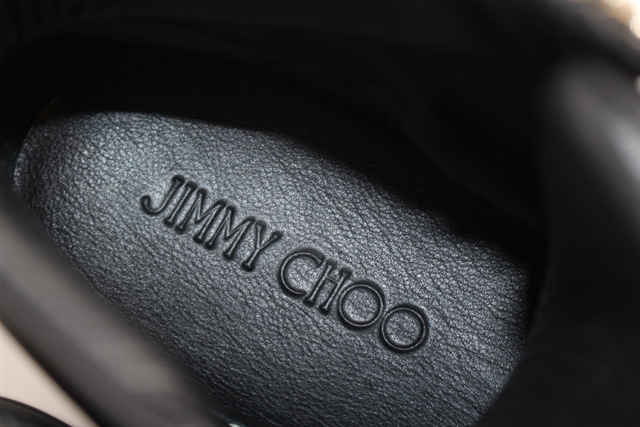 Jimmy Choo ジミーチュウ ハイカットスニーカー メンズ42 約27cm ブラック レザー 0 の購入なら 質 の大黒屋 公式
