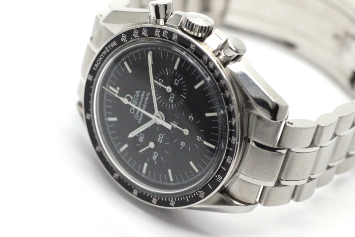 Omega オメガ スピードマスター プロフェッショナル メンズ時計 手巻き クロノグラフ ブラック文字盤 プラスチック風防 ステンレス 3570 50 Wm 472 の購入なら 質 の大黒屋 公式
