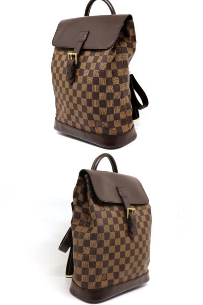 LOUIS VUITTON ルイヴィトン リュックサック ソーホーダミエ エベヌ N51132 【472】MY