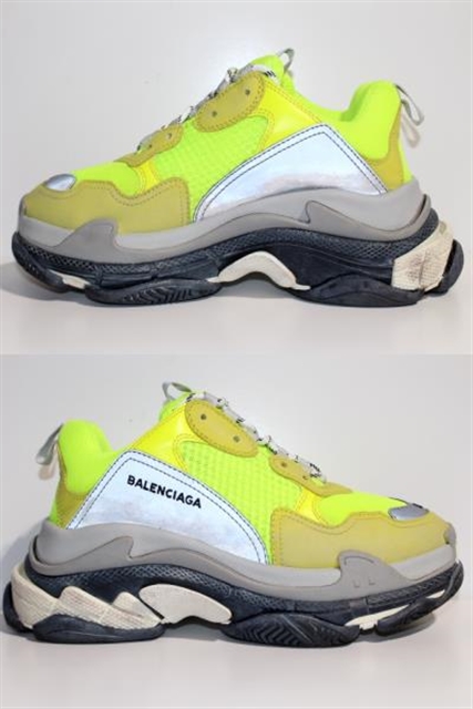 Balenciaga バレンシアガ トリプルsトレーナー スニーカー メンズ 42 ファブリック ネオンイエロー 432 の購入なら 質 の大黒屋 公式