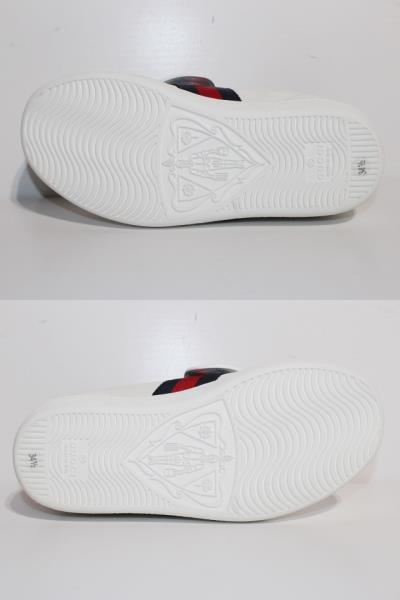 Gucci グッチ スニーカー レディース34ハーフ 約21 5cm ホワイト ネイビ レッド パイナップル レザー 0 の購入なら 質 の大黒屋 公式