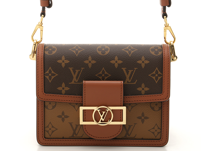 Louis Vuitton ルイヴィトン バッグ ショルダーバッグ ドーフィーヌmini モノグラム リバース M 432 の購入なら 質 の大黒屋 公式