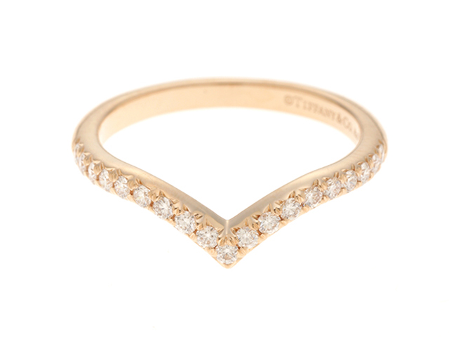 Tiffany Co ティファニー ソレストvリング 指輪 ピンクゴールド ダイヤモンド 1 9ｇ 8号 432 の購入なら 質 の大黒屋 公式