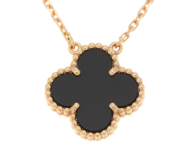 バンクリ　ネックレス ヴィンテージ アルハンブラ ネックレス、10モチーフ 18K