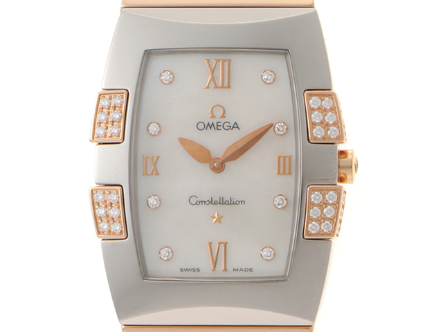 オメガレディース腕時計 OMEGA - オメガ OMEGA コンステレーションミニ アイリス コンビ