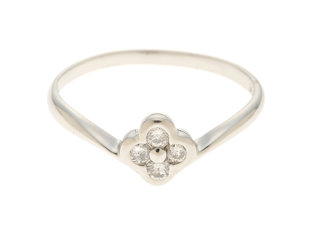 JEWELRY 貴金属・宝石 ノンブランド リング プラチナ900 ダイヤモンド0.13ct 9号 2.0g 【205】 image number 0