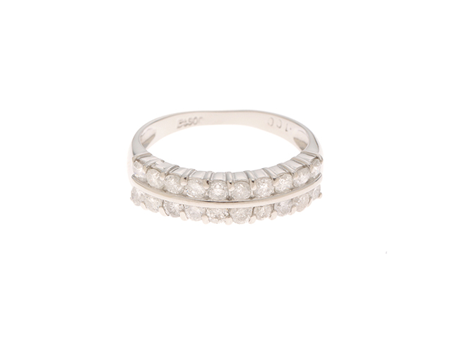 ノンブランド リング 指輪 ダイヤリング JEWELRY ノンブランドジュエリー リング ホワイトゴールドK18