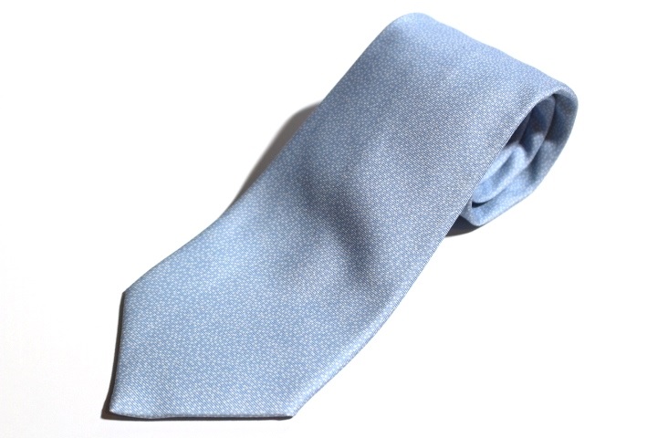Hermes エルメス ネクタイ ブルー シルク Ht 04 ビジネス 0 の購入なら 質 の大黒屋 公式