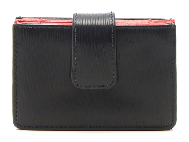 未使用品　PRADA ブラック レザー カードホルダー　名刺ファイル imgrc0166437398.jpg