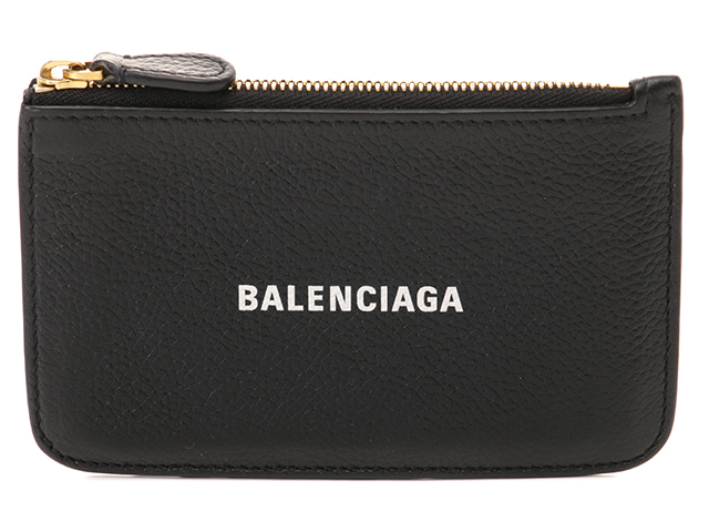すぐ届く♪BALENCIAGA*Rodeoフラップ付きカードホルダー黒