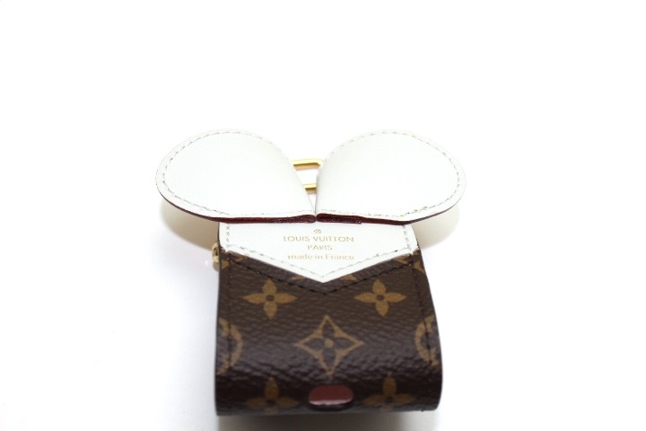 LOUIS VUITTON ルイ・ヴィトン イヤホンケース エテュイ・イヤホン モノグラム/レザー GI0447 【472】 NAの購入なら