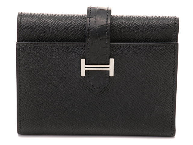 【未使用品級】エルメス　財布　2つ折財布　ブラック　レザー　メンズ 楽天市場】hermes(エルメス) 2つ折り財布の通販