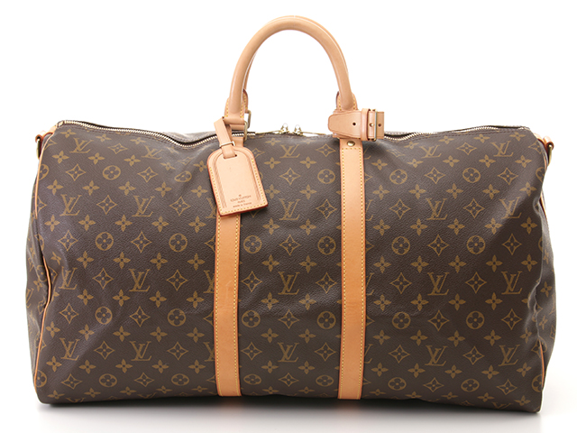「鑑定済み」Louis Vuitton ボストンバッグ 大容量 LOUIS VUITTON（ルイヴィトン）ボストンバッグ 茶 サイズ