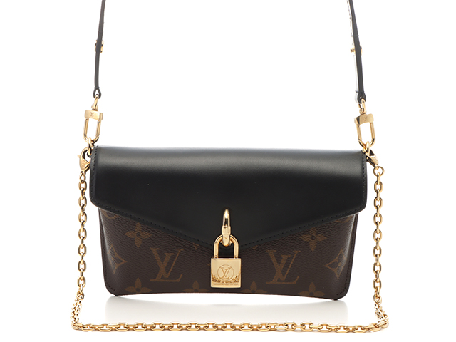 【美品】LouisVuittonブラックショルダーバッグ セット ルイ・ヴィトン(LOUIS VUITTON) ショルダー バッグ ショルダー