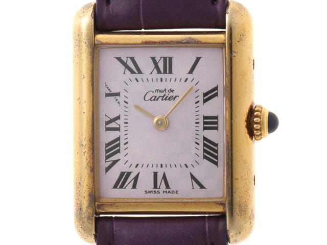 Cartier 腕時計 クォーツ ブラウン　中古品 カルティエ | 中古ブランド通販・高価買取の大黒屋