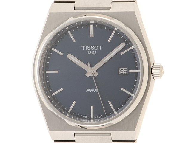 TISSOT ティソ PRX ピーアールエックス T137.410.11.041.00 SS ステンレススチール ブルー クォーツ 【460】2147300391860