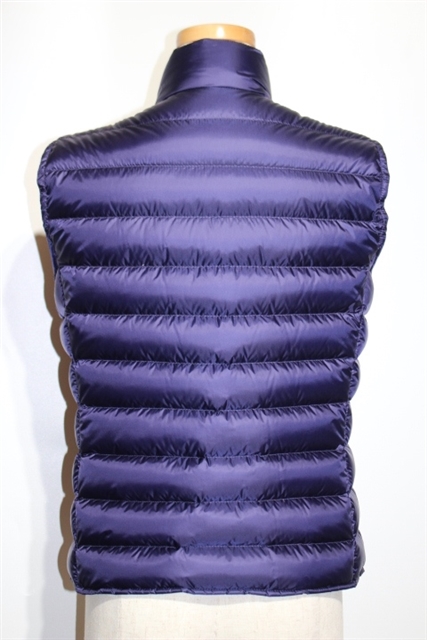 Moncler モンクレール アウター ダウンベスト Liane レディース1 ブルー パープル ダウン 432 の購入なら 質 の大黒屋 公式