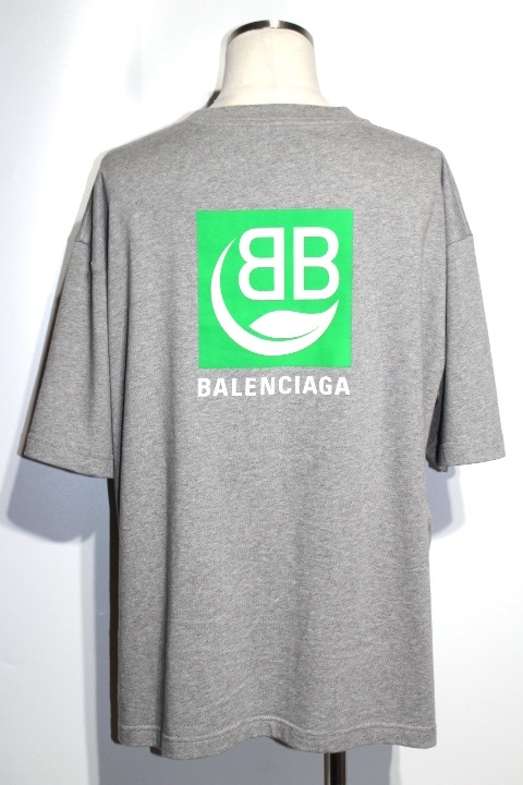 BALENCIAGA バレンシアガ Tシャツ メンズ XXL グレー コットン 【200】の購入なら「質」の大黒屋（公式）