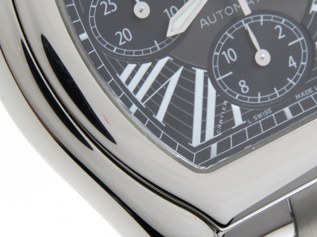 Cartier カルティエ ロードスターlm メンズ 男性用腕時計 オートマチック ステンレス シルバー W6x6 474 の購入なら 質 の大黒屋 公式