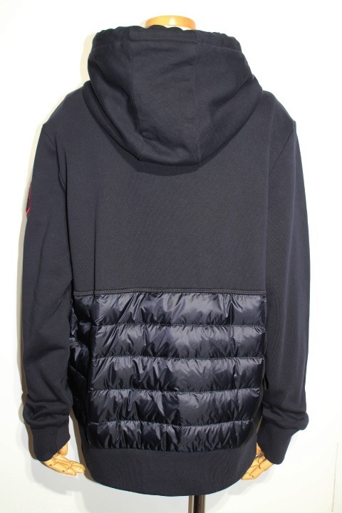 Moncler モンクレール ブルゾン ライトダウン パーカー レディースl ネイビー ナイロン コットン 18年 0 の購入なら 質 の大黒屋 公式