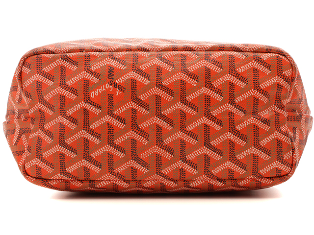 Goyard ゴヤール サンルイジュニア オレンジ ショルダーバッグ Pvc レザー 472 Ksの購入なら 質 の大黒屋 公式