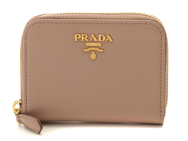 美品】PRADA プラダ ナイロン ブラック コインケース キーリング+