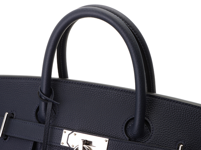 Hermes エルメス オータクロア40 ブルーニュイ トゴ シルバー金具 Y刻印 430 の購入なら 質 の大黒屋 公式