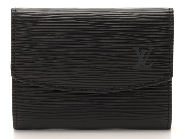 Louis Vuitton ルイ ヴィトン カードケース ポルトモネサーンプル エピ ノワール M 471 の購入なら 質 の大黒屋 公式
