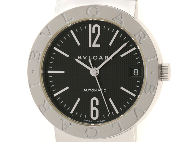 BVLGARI ブルガリ 腕時計 クォーツ ステンレス 黒文字盤 男女 楽天市場】BVLGARI ブルガリブルガリ BB26SSd 黒文字盤 レディース