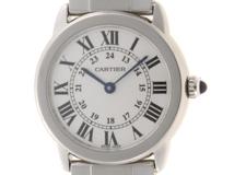 【外装仕上済み】Cartier カルティエ 時計 ロンドソロSM W6701004 シルバー ステンレススチール クオーツ レディース （2148103477966）【200】