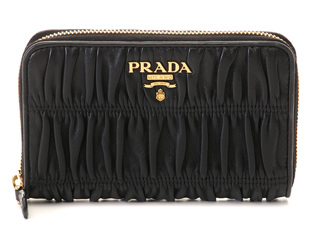 チ*タ様 PRADA プラダ ラウンドファスナー コインケース ブラック 楽天市場】PRADA プラダ メンズ レディースラウンドファスナー