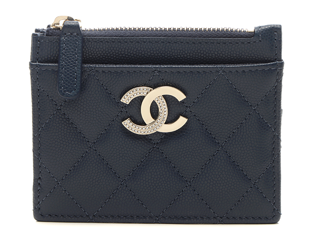 シャネル　中古　サビあり CHANEL シャネル マトラッセ ショルダーバッグ キャビアスキン
