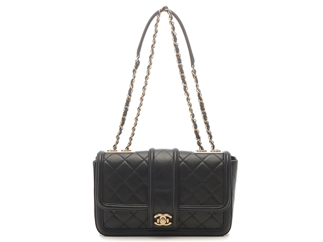 CHANEL シャネル ハンドバッグ 黒 - 4500125E0123 CHANEL(シャネル) Vステッチ ココハンドル XXS ソーブラック