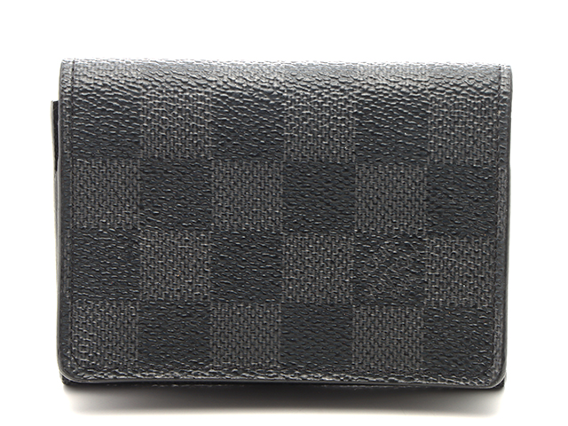 新品•未使用　Louis Vuitton 名刺入れ グレー・ブラック 楽天市場】ヴィトン 名刺入れ 中古の通販
