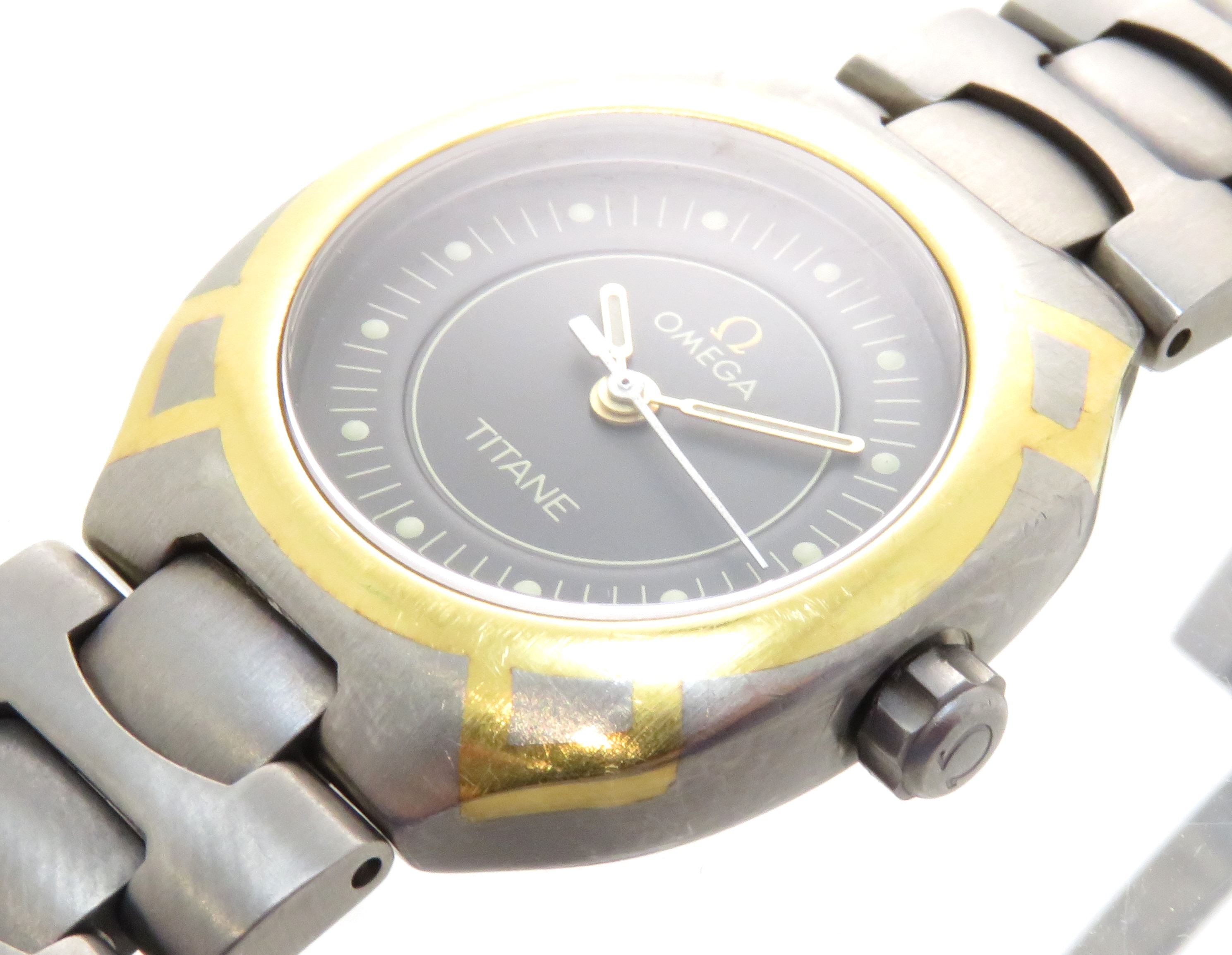 Omega オメガ シーマスター ポラリス チタン クオーツ レディース腕時計 5 の購入なら 質 の大黒屋 公式