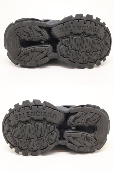 Balenciaga バレンシアガ トラックトレーナー スニーカー ブラック ファブリック メンズ40 約26 5cm 定価 112 0 0 の購入なら 質 の大黒屋 公式
