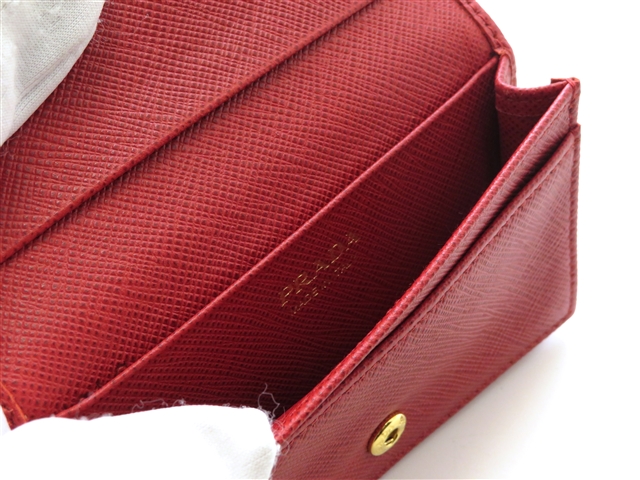 Prada リボン名刺入れ サフィアーノ レッド 432 の購入なら 質 の大黒屋 公式 Prada リボン名刺入れ サフィアーノ レッド 432 の購入なら 質 の大黒屋 公式