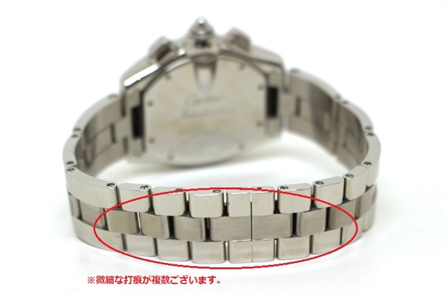 Cartier カルティエ 時計 ロードスター クロノグラフ W619x6 シルバー文字盤 ステンレススチール メンズ 自動巻き 外装仕上げ済み 0 の購入なら 質 の大黒屋 公式