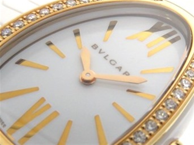 Bvlgari 時計 ブルガリ セルペンティ スピガ Spc35wgdwcgd1 1t レディース クオーツ ピンクゴールド セラミック Pg Ce 433 の購入なら 質 の大黒屋 公式